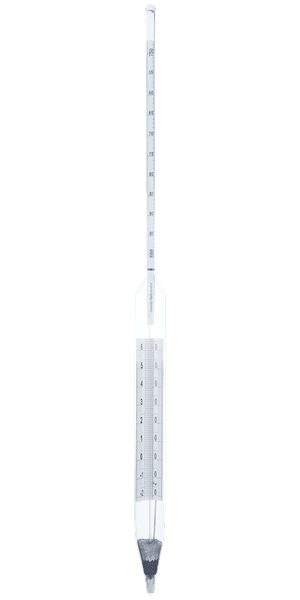 Picture of ASTM Thermohydrometer, 51HM, API Scale, Non-Certified, -1 to 11°