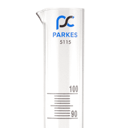 Show details for Parkes Glass Distillation Receivers for D86, Borosilicate, 100 mL Picture of Parkes Glass Distillation Receivers for D86, Borosilicate, 100 mL