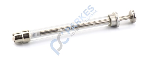 Picture of Aquamax KF Gas Tight Syringe, 1mL, White Lettering
