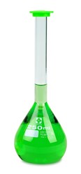 Show details for SIBATA Volumetric Flasks, Class A, Snap Cap, Borosilicate Glass Picture of SIBATA Volumetric Flasks, Class A, Snap Cap, Borosilicate Glass