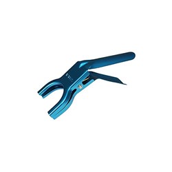 Show details for SIBATA Filter Holder, Anodized Aluminum Clamp, 47mm ID Picture of SIBATA Filter Holder, Anodized Aluminum Clamp, 47mm ID