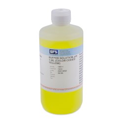 Picture of Buffer Solution, Item # 1639, pH 7.00, (Color Coded Yellow), NIST Traceable