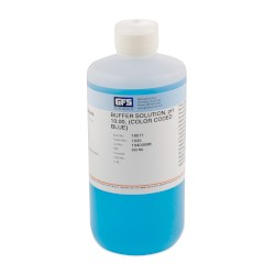 Picture of Buffer Solution, Item # 1645, pH 10.00, (Color Coded Blue), NIST Traceable