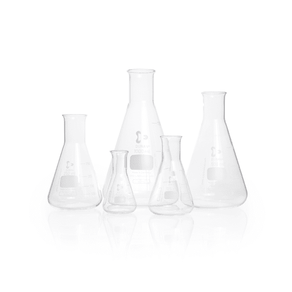 Picture of DURAN® Erlenmeyer Flasks, Narrow Neck, Borosilicate Glass
