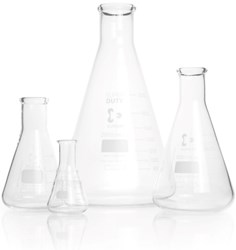 Picture of DURAN® Super Duty Erlenmeyer Flasks, Narrow Neck, Borosilicate Glass