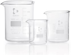 Picture of DURAN® Super Duty Low Form Griffin Beakers, with Spout, Borosilicate Glass