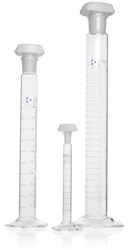 Show details for DURAN® Mixing Cylinders, Hexagonal Base, Class A, Standard Ground Joint, with Certificate, Borosilicate Glass Picture of DURAN® Mixing Cylinders, Hexagonal Base, Class A, Standard Ground Joint, with Certificate, Borosilicate Glass