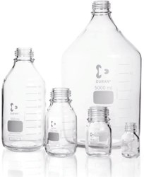 Picture of DURAN® Original Laboratory Bottles, without Cap and Pour Ring, Borosilicate Glass