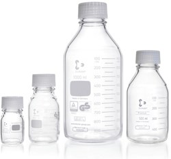 Show details for DURAN® Premium Laboratory Bottles, with Premium Cap and Pour Ring, Borosilicate Glass Picture of DURAN® Premium Laboratory Bottles, with Premium Cap and Pour Ring, Borosilicate Glass