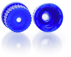 Show details for DURAN® GL Bottle Membrane Screw Caps, PP, 0.2 µm PTFE Membrane, Blue Picture of DURAN® GL Bottle Membrane Screw Caps, PP, 0.2 µm PTFE Membrane, Blue