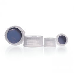 Picture of DURAN® Premium GL Bottle Screw Caps, PFA, PTFE Faced Silicone Liner, for GL Threads