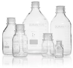 Picture of DURAN® PURE Laboratory Bottles, without Screw Cap and Pour Ring, Borosilicate Glass