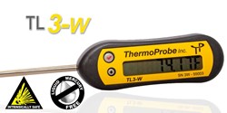 Picture of ThermoProbe TL3-W, Handheld Digital Stem Thermometer, Weather Resistant