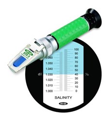 Show details for Vee Gee Handheld Refractometers, Salinity Picture of Vee Gee Handheld Refractometers, Salinity