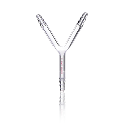 Show details for KIMBLE® Barbed Hose Connectors, "Y" Shaped, Borosilicate Glass Picture of KIMBLE® Barbed Hose Connectors, "Y" Shaped, Borosilicate Glass