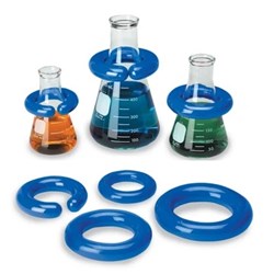 Show details for Lead Ring Flask Weights, Vinyl Coated Picture of Lead Ring Flask Weights, Vinyl Coated