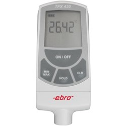 Show details for Ebro TFX 430 Precision Thermometer (Excludes Probe) Picture of Ebro TFX 430 Precision Thermometer (Excludes Probe)