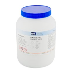 Show details for Benzoic Acid, ACS Reagent Grade, Min. 99.5% Picture of Benzoic Acid, ACS Reagent Grade, Min. 99.5%