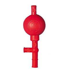 Show details for Pipette Bulb, 3 Valve Design, Up to 100 mL, Natural Rubber Picture of Pipette Bulb, 3 Valve Design, Up to 100 mL, Natural Rubber