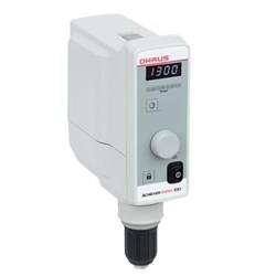 Show details for Ohaus Achiever Overhead Stirrer e-A51ST100, 30 to 1300 rpm, 100 L Capacity, 100 N·cm Torque Picture of Ohaus Achiever Overhead Stirrer e-A51ST100, 30 to 1300 rpm, 100 L Capacity, 100 N·cm Torque