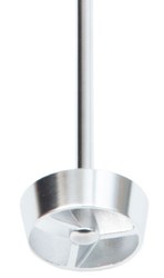 Picture of Ohaus Stirring Shaft, Turbo Propeller, Axial Flow, 1000 to 100000 cP, 46 x 14 mm