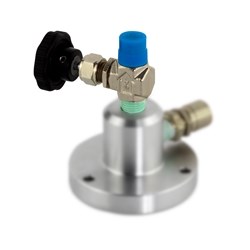 Show details for Koehler 1/4" MNPT to 1/4" MNPT Needle Valve, Black Knob Picture of Koehler 1/4" MNPT to 1/4" MNPT Needle Valve, Black Knob