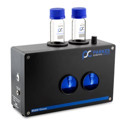 Show details for Parkes BS&W Magnified Centrifuge Tube Viewer Picture of Parkes BS&W Magnified Centrifuge Tube Viewer