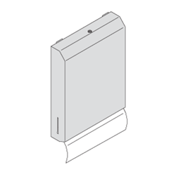 Show details for Paper Towel Dispenser for Pegboard System Picture of Paper Towel Dispenser for Pegboard System