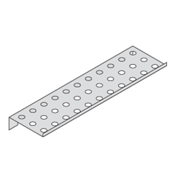 Show details for Drain Shelf for Pegboard System Picture of Drain Shelf for Pegboard System