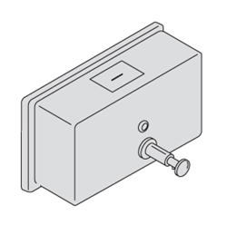 Picture of Liquid Soap Dispenser, Horizontal for Pegboard System