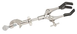 Show details for Eisco 3 Prong Clamp with Boss Head, PVC Coated Jaws Picture of Eisco 3 Prong Clamp with Boss Head, PVC Coated Jaws