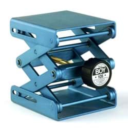 Show details for SwissBoy Laboratory Jack, Model 105, 3.1" x 3.0" Plate, 33lb, Blue Picture of SwissBoy Laboratory Jack, Model 105, 3.1" x 3.0" Plate, 33lb, Blue