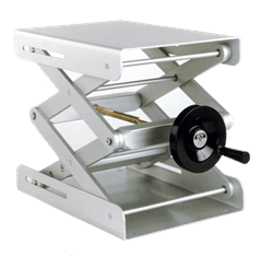 Show details for SwissBoy Laboratory Jack, Model 118, 9.4" x 12.6" Plate, 154lb, Gray Picture of SwissBoy Laboratory Jack, Model 118, 9.4" x 12.6" Plate, 154lb, Gray