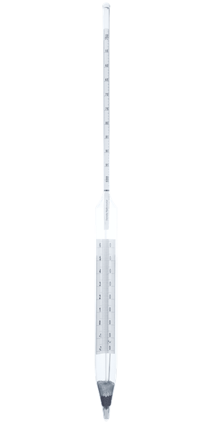Picture of ASTM Thermohydrometer, 60HH, API Scale, Non-Certified, 89 to 101°