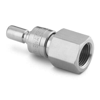 Picture of Stainless Steel Instrumentation Quick Connect Stem without Valve, 0.3 Cv, 1/4 in. Female NPT