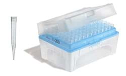Picture of Standard Pipette Tips, 50 to 1000 µL, Non-Sterile, Colorless, TipBox, 480 Each