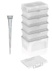 Picture of Standard Pipette Tips, 0.5 to 20 µL, Non-Sterile, Colorless, TipStack, 960 Each