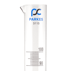 Picture of Parkes Glass Distillation Receivers for D86, Borosilicate, 100 mL