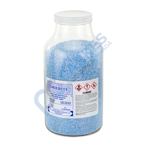 Picture of Drierite Indicating Desiccant, 10-20 Mesh, 5 lb