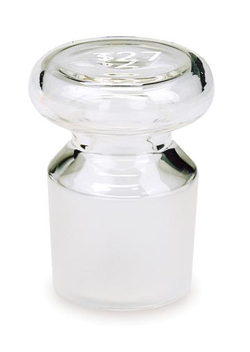 Picture of SIBATA Ground Glass Flask Stoppers, Clear