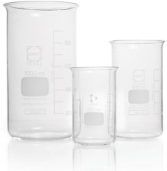 Picture of DURAN® High Form Berzelius Beakers, without Spout, Borosilicate Glass