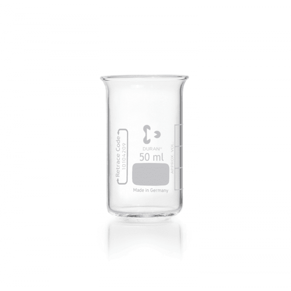 Picture of DURAN® High Form Berzelius Beakers, without Spout, Borosilicate Glass