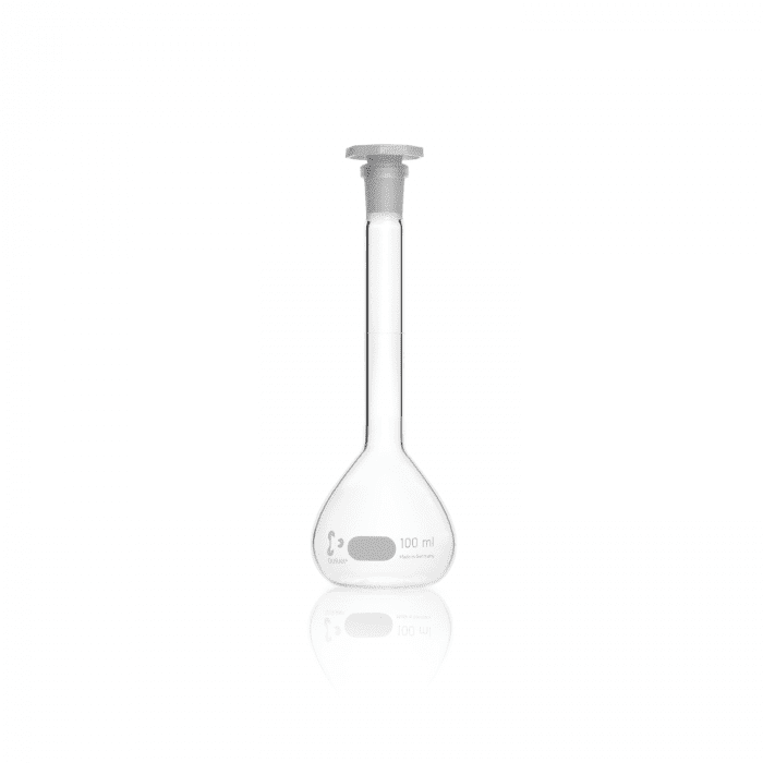 SP Wilmad-LabGlass Volumetric Flasks with Plastic Stopper, Class A