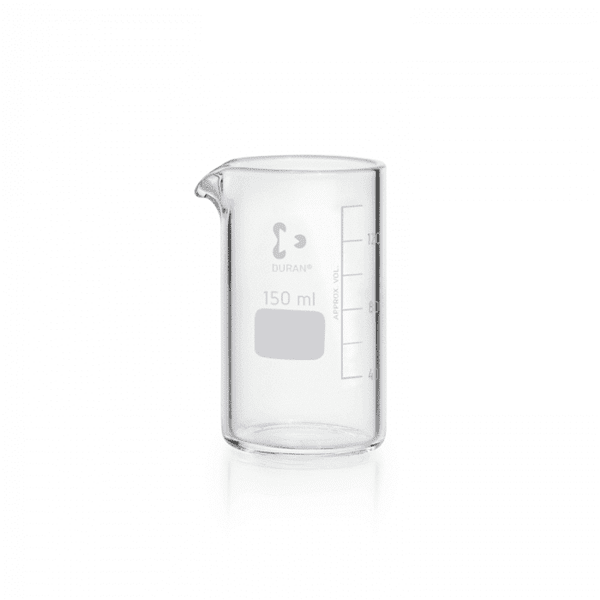 Picture of DURAN® Heavy Wall Low Form Griffin Beakers, with Spout, Borosilicate Glass