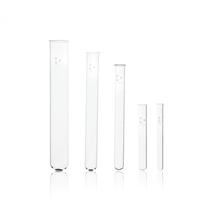 Picture of DURAN® Test Tubes with Beaded Rim, Borosilicate Glass