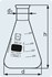 Picture of DURAN® Super Duty Erlenmeyer Flasks, Narrow Neck, Borosilicate Glass, Picture 3