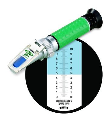 Picture of Vee Gee Handheld Refractometers, Sodium Chloride (NaCl)