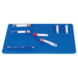 Picture of Silicone Workstation Lab Mat, Small, Reversible