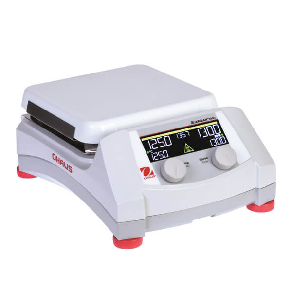 Picture of Ohaus Guardian 7000 e-G71HS07C Hotplate Stirrer, Heating and Stirring, Digital, 15 L Capacity