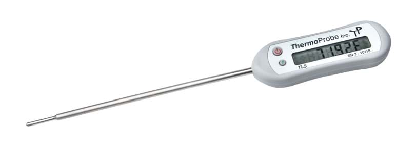 ThermoProbe TL3-A, Handheld Digital Stem Thermometer